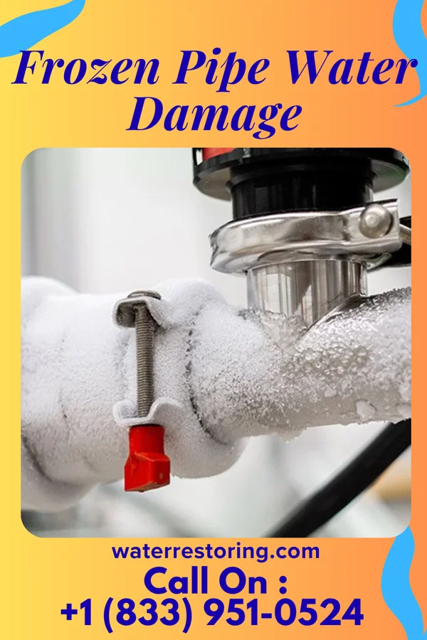 Frozen Pipe Water Damage in Comstock Northwest, MI